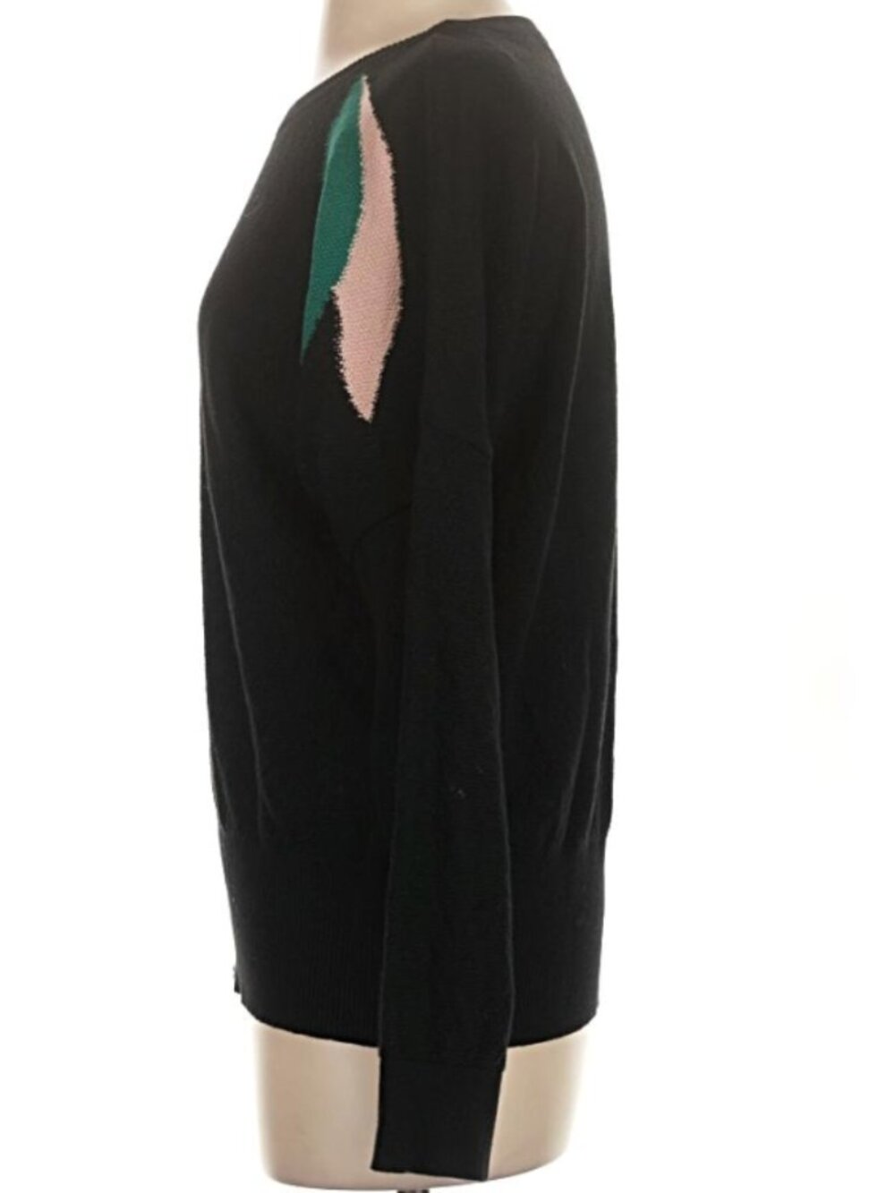 Oy-Di colorful contrast shoulder detail sweater XS - Picture 4 of 5